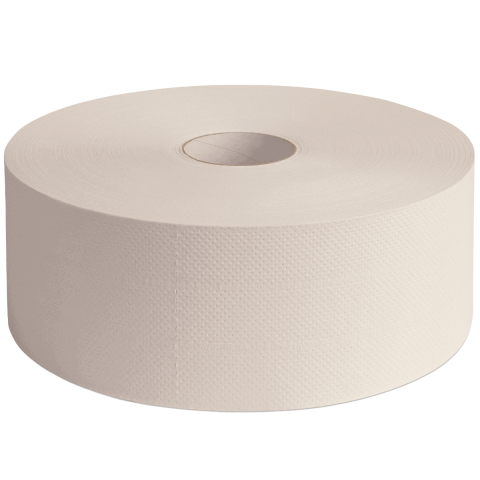 16 Öko-Mini Jumborollen-Toilettenpapier Green Hygiene Recycling 2-lagig 180 m