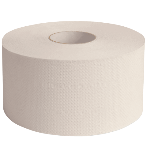 16 Öko-Mini Jumborollen-Toilettenpapier Green Hygiene Recycling 2-lagig 180 m