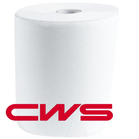 6 Handtuchrollen, CWS Papierhandtuchrolle Zellstoff 3-lagig